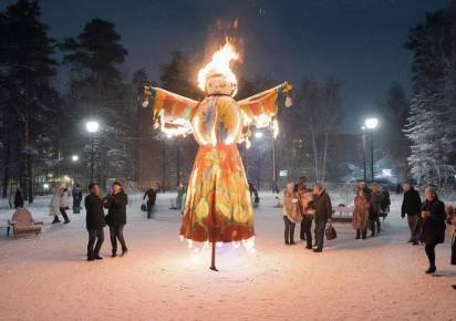 За сжигание чучела Масленицы не по правилам организаторы могут получить штраф