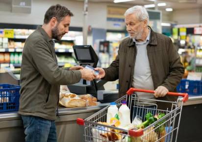 В Губахе мужчина несколько дней оплачивал покупки чужой банковской картой и давал её друзьям