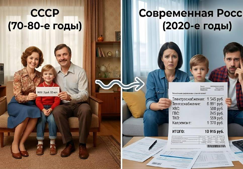 Инфляция сквозь десятилетия. Сколько на самом деле платили за ЖКУ в СССР и сколько платим мы сегодня