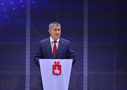 Ответ на вызовы – идти вперёд. Губернатор Пермского края Дмитрий Махонин выступил с традиционным ежегодным посланием 