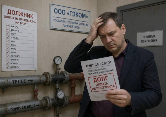 В Губахинском округе суд обязал владельца нежилых помещений оплатить долг за отопление