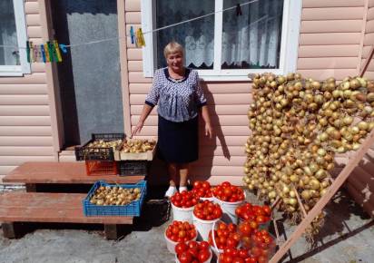 Любовь и её садовые дети. Жительница Гремячинска в своём огороде собрала 90 килограммов клубники