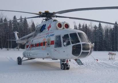Вертолёты-спасатели. За 2023 год силами санавиации экстренная медицинская помощь оказана 290 пациентам из территорий Прикамья