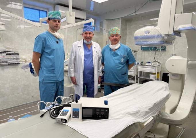 Врачи Пермской Четвёрки первыми в Прикамье провели ультразвуковой тромболизис 