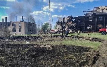 В Губахинском муниципальном округе произошёл пожар в многоквартирном доме