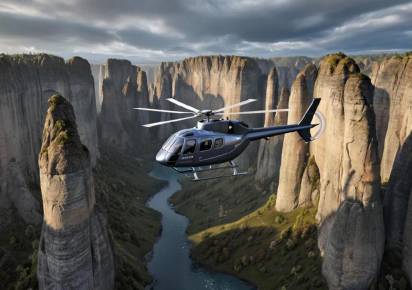 Над популярной у путешественников и фотографов локацией планируется организовывать вертолётные прогулки для туристов