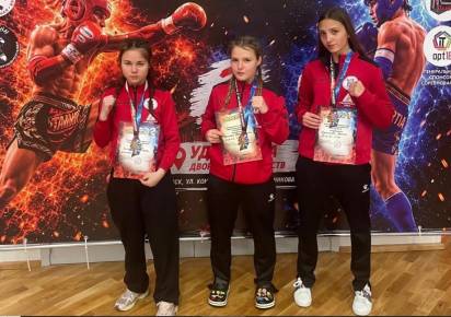 Спортсменки из Губахи завоевали 2 первых и 1 второе место в первенстве по муай-тай